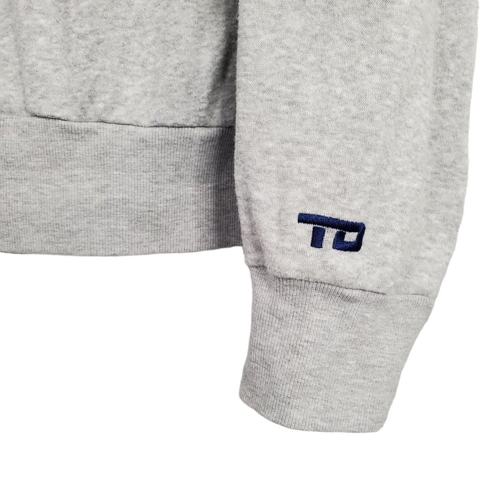 True Driving Mens XL Shirt Pullover Long Sleeve Lined Ribbed NYC Streetwear Gray - Picture 8 of 8